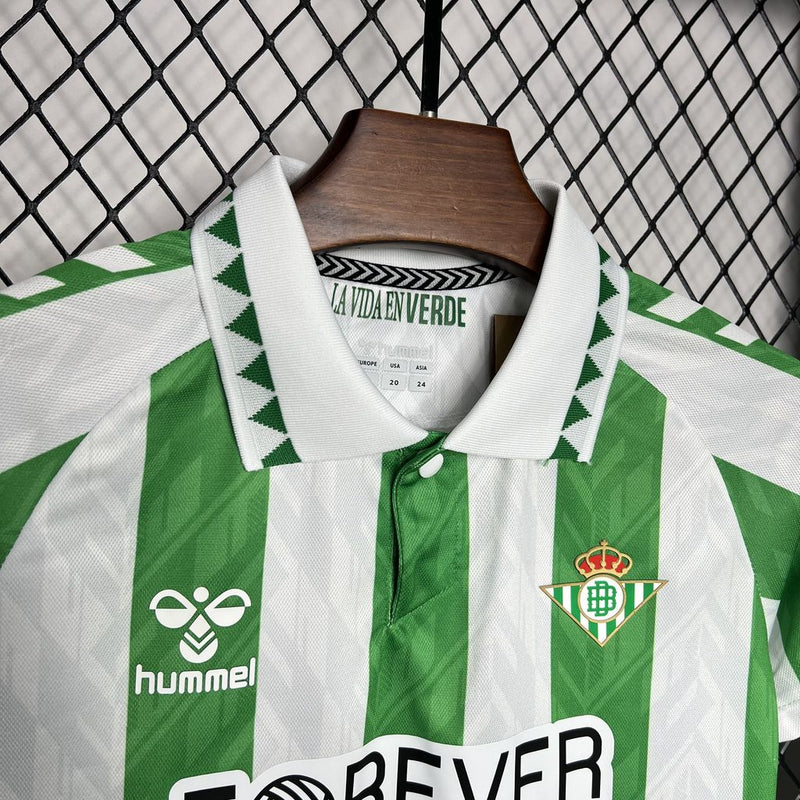 Kids Real Betis Primera Equipacíon Kit 2024/2025