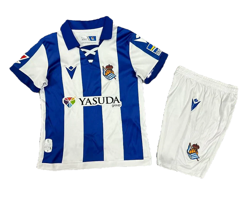 Kids Real Sociedad Primera Equipacíon Kit 2024/2025