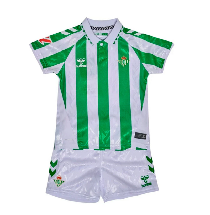 Kids Real Betis Primera Equipacíon Kit 2024/2025
