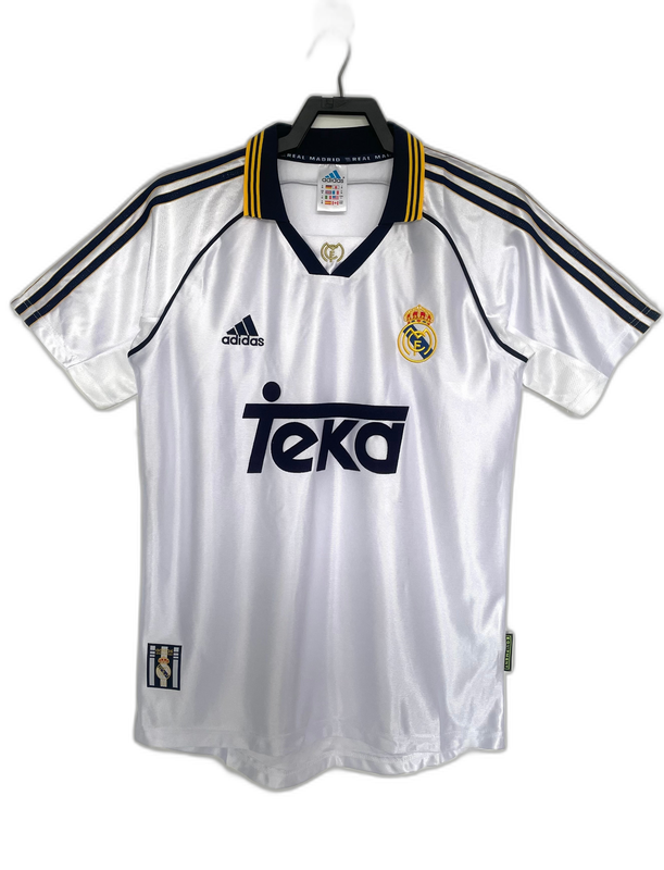 Real Madrid 98/00 I Primera Equipacíon Camiseta - Retro Version
